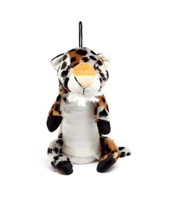 Iconic Pet - Leopard Bottle Fill Wild Animal Dog Toy - 15 Inch