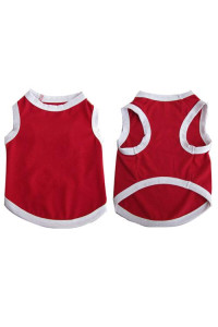 Iconic Pet - Pretty Pet Red Tank Top - Large