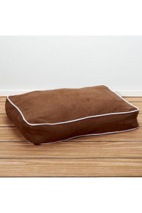 Iconic Pet - Luxury Buster Pet Bed - Cocoa - Large