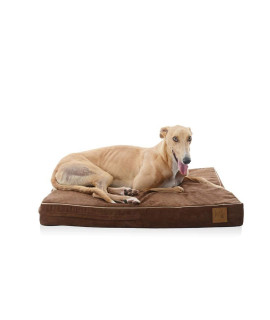 Laifug Orthopedic Memory Foam Pet/Dog Bed With Durable Water Proof Liner And Removable Designer Washable Cover