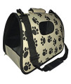 Airline Approved Folding Zippered Sporty Cage Pet Carrier