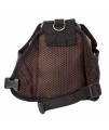 Pet Life 'Mooltese' Large-Pocketed Compartmental Animated Dog Harness Backpack, Brown - Small
