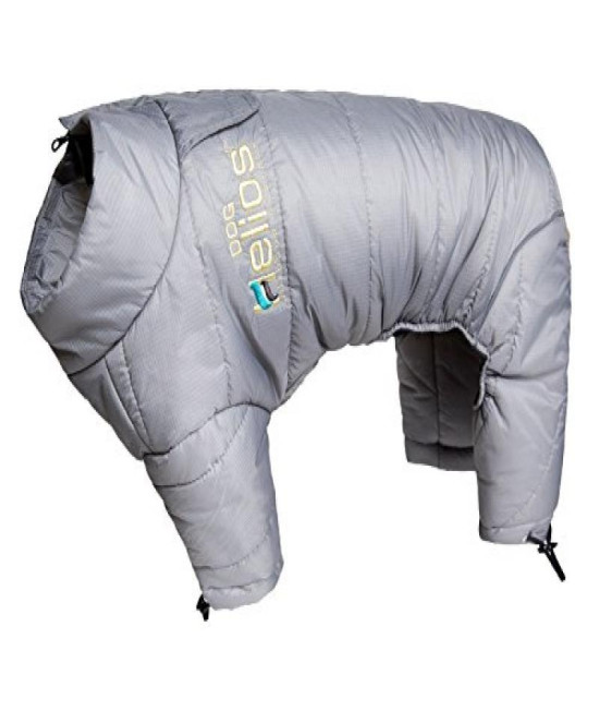 Helios Thunder-Crackle Full-Body Waded-Plush Adjustable And 3M Reflective Dog Jacket