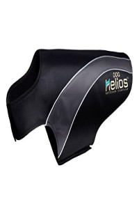 Helios Octane Softshell Neoprene Satin Reflective Dog Jacket W/ Blackshark Technology