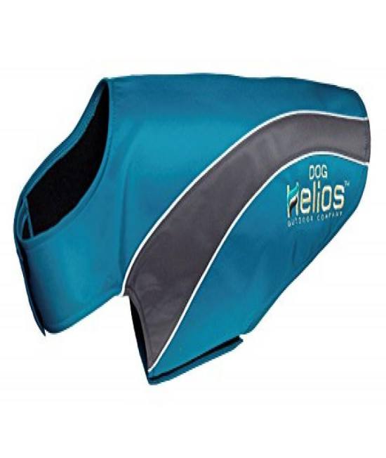 Helios Octane Softshell Neoprene Satin Reflective Dog Jacket W/ Blackshark Technology