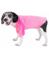 Pet Life Active 'Chewitt Wagassy' 4-Way Stretch Performance Long Sleeve Dog T-Shirt, Light Pink - X-Large