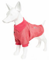 Pet Life Active 'Fur-Flexed' Relax-Stretch Wick-Proof Performance Dog Polo T-Shirt, Red - X-Large