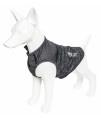 Pet Life Active 'Aero-Pawlse' Heathered Quick-Dry And 4-Way Stretch-Performance Dog Tank Top T-Shirt, Black/Black - Medium