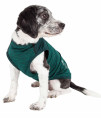 Pet Life Active 'Aero-Pawlse' Heathered Quick-Dry And 4-Way Stretch-Performance Dog Tank Top T-Shirt, Green - X-Small
