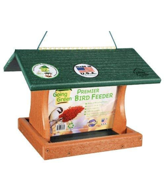 Going Green Recycled Plastic Large Premier Feeder