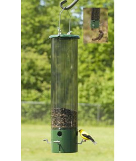 "The Bouncer" Squirrel-Resistant Tube Feeder (large capacity)