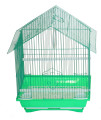 YML A1314MGRN House Top Style Small Parakeet Cage, 13.3" x 10.8" x 17.8"