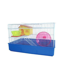 YML 2 Level Blue Hamster Cage