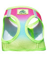 American River Choke Free Dog Harness Ombre Collection - Rainbow(Size-M)