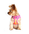 American River Choke Free Dog Harness Ombre Collection - Raspberry Pink and Orange(Size-XXXL)