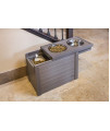 New Age Pet Piedmont Pantry Diner with Storage - Grey