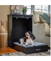 New Age Pet Murphy Bed with Memory Foam Cushion - Espresso