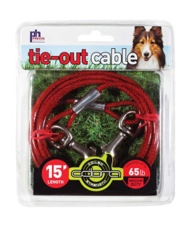 15' Tie-out Cable Medium Duty