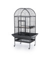 Large Dome Top Cage - Black
