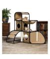 Catville Townhome - Leopard Print - Cat Furniture