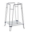 Clean Life Bird Cage Stand - Black