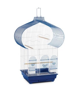 Casbah Parakeet Bird Cage - Blue