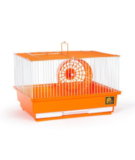 Single Story Hamster Cage - Orange
