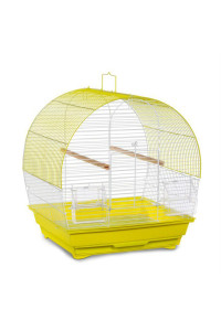 Soho Dome Top Roof Chartreuse & White