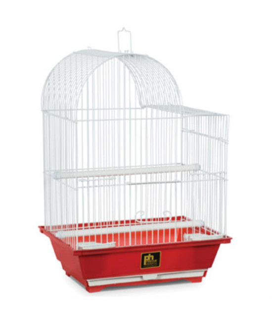 Small Red Bird Cage