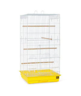 Tall Tiel Cage Yellow