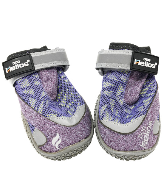 Dog Helios 'Surface' Premium Grip Performance Dog Shoes- Small/Purple