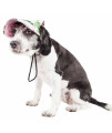 Pet Life 'Botanic Bark' Floral Uv Protectant Adjustable Fashion Dog Hat Cap, Floral - Large