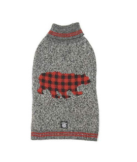 Jackson Novelty Dog Sweater - Gray Bear