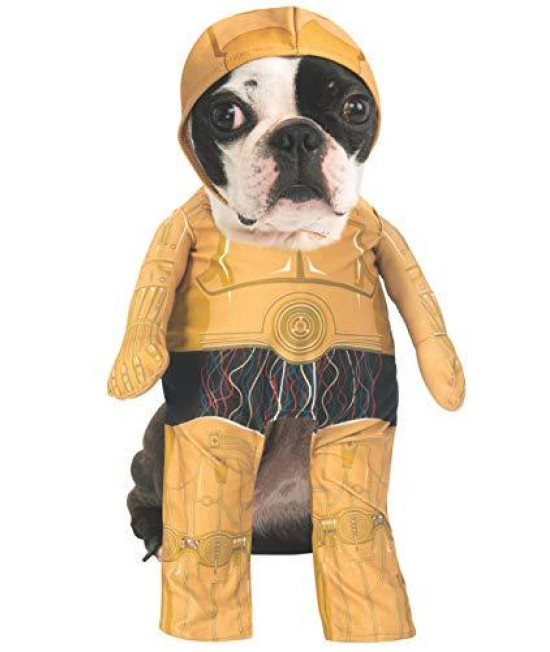 Star Wars Walking C3Po Dog Costume