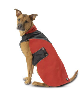 Tacoma Dog Coat - Red and Black