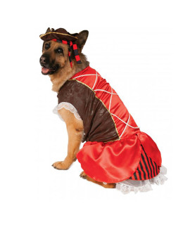 Rubies Pirate Girl Dog Costume - Big Dog Edition