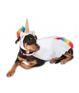 Rubies Big Dog Light Up Collar Unicorn Dog Costume