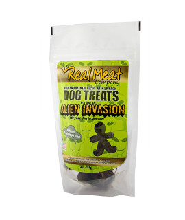 Real Meat Alien Invasion Dog Treats - Beef, Oatmeal and Spinach
