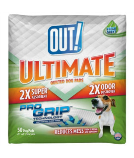 OUT! Ultimate Quilted Pro Grip Dog Training Pads