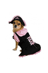 Rubie's Pirate Girl Halloween Dog Costume - Pink