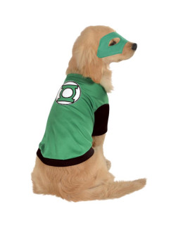 DC Green Lantern Dog Costume