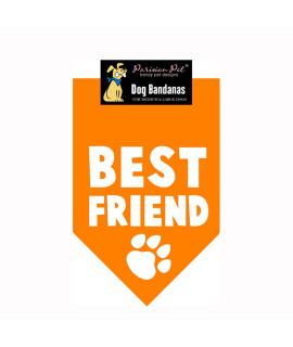 Best Friend Dog Bandana - Orange