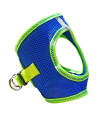 American River Top Stitch Dog Harness - Cobalt Blue
