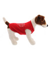USA Dog T-Shirt by Parisian Pet - Red