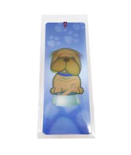 foufou Dog Love Your Breed 3D Bookmark - Sharpei