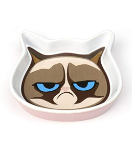 Grumpy Cat Saucer - Pink