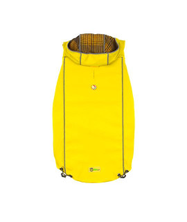 Reversible Elasto-Fit Dog Raincoat - Yellow