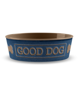 Good Dog Pet Bowl by TarHong - Indigo