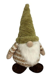 Plush Colossal Gnome Dog Toy - Green