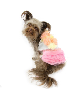 Pink Ruffles Dog Dress by Parisian Pet